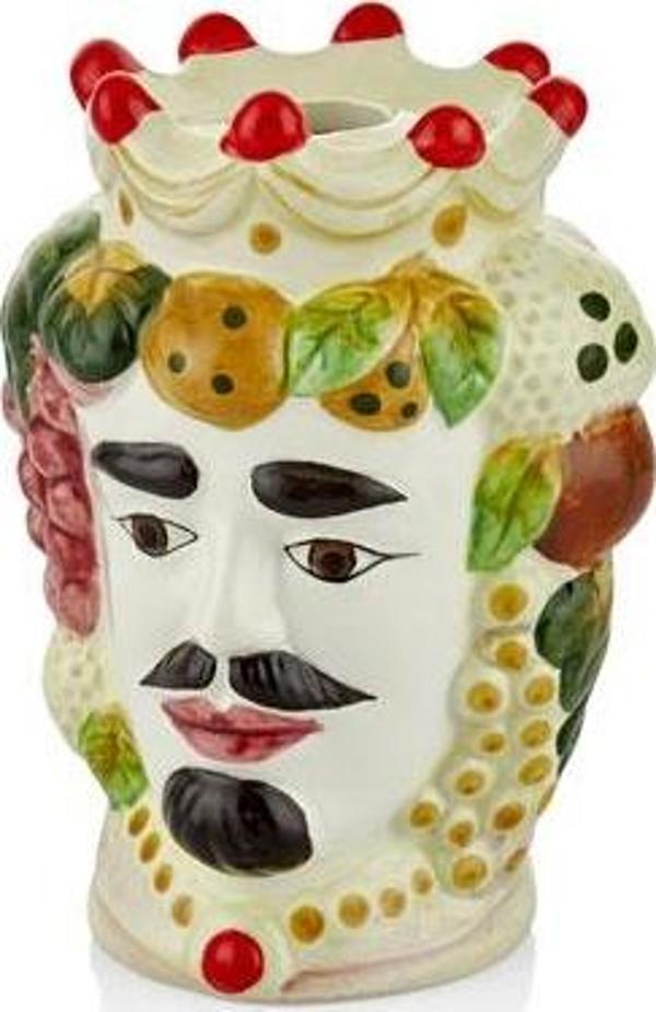 Tropie Erkek Orta Boy Dekoratif Vazo 12,5cm - Image 1