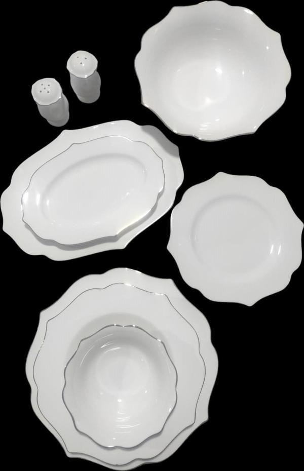 New Bone Porselen 30 Parça Yemek Takımı fk.120 - Image 1