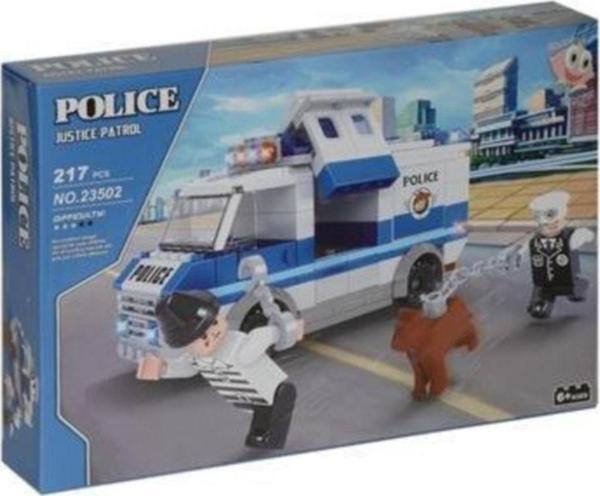 Asya Oyuncak Ant Brıcks 217 Prç Polis Set 0131-23502 - Image 1