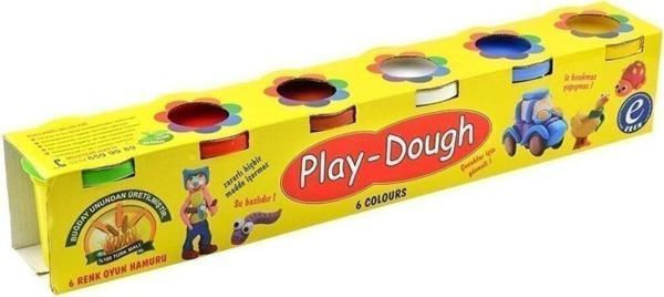 Vardem Eren Play Dough Oyun Hamuru 6 Renk 6x130=780 gr - Image 1