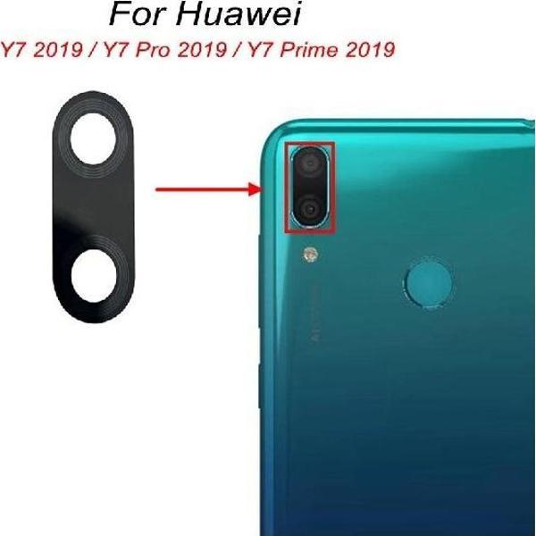 Tkgz Huawei Y9 PRİME 2019 Arka Kamera Camı Lens Yapışkanlı - Image 1