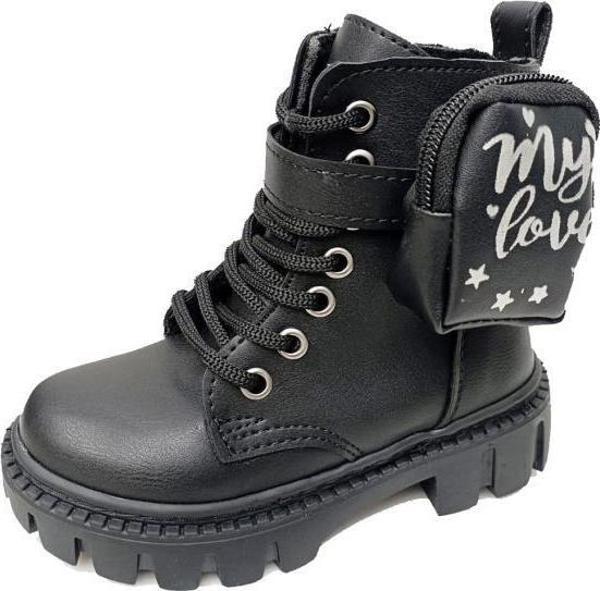 Fix Kids 9602P Deri Çantalı Trend Fashion Kız Çocuk Bot - Image 1
