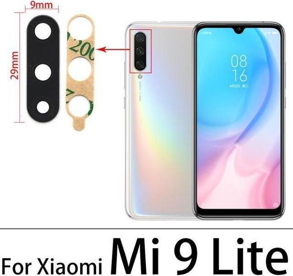 Tkgz Xiaomi Mİ9 LİTE Arka Kamera Camı Lens Yapışkanlı - Image 1
