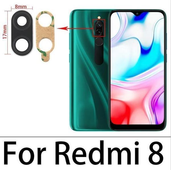 Tkgz Xiaomi REDMİ 8 Arka Kamera Camı Lens Yapışkanlı - Image 1