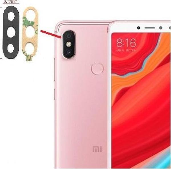 Tkgz Xiaomi REDMİ S2 Arka Kamera Camı Lens Yapışkanlı - Image 1