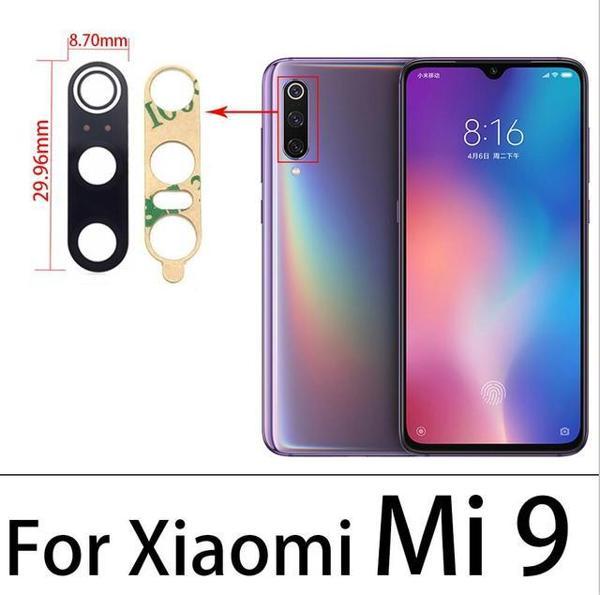 Tkgz Xiaomi Mİ9 Arka Kamera Camı Lens Yapışkanlı - Image 1