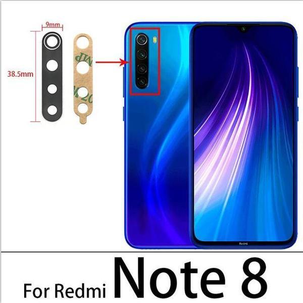 Tkgz Xiaomi REDMİ NOTE 8 Arka Kamera Camı Lens Yapışkanlı - Image 1