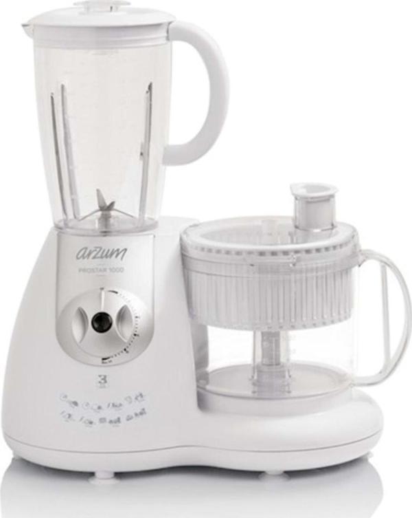Arzum Ar1044 Gri Prostar1000 Mutfak Robotu - Image 1