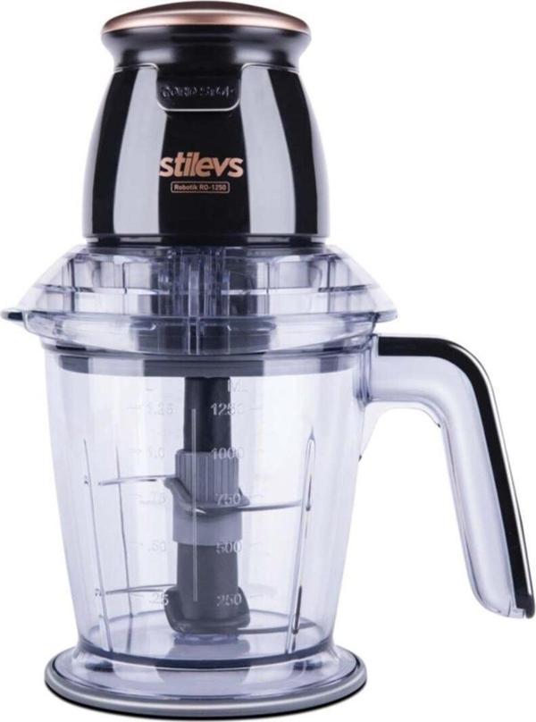 Stilevs Robotik Ro-1250 Mega Siyah Doğrayıcı, Rondo (siyah) - Image 1