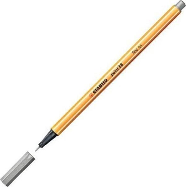 Stabilo Point 88/94 - 0,4 Mm Ince Keçe Uçlu Kalem Açık Gri - Image 1