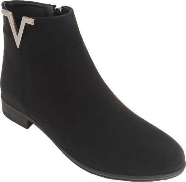 Sdf 081-24 Deri Fashion Fermuarlı Kadın Bot - Image 1