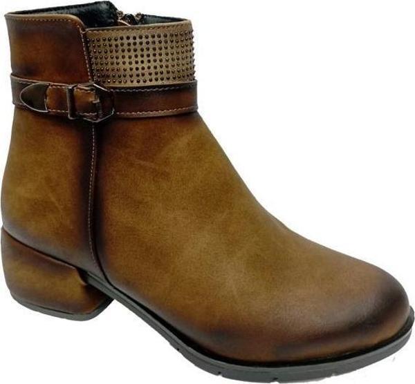 Erbay 500-22 Deri Trend Fashion Kadın Bot - Image 1