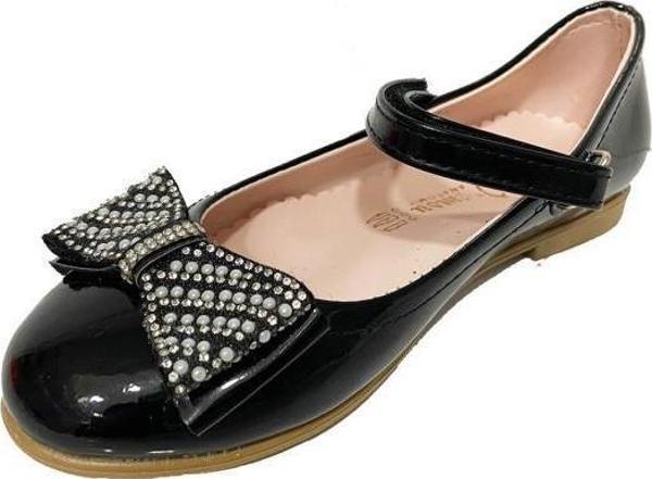 İremsu 9106-24 Rugan Deri Fashion Kız Çocuk Babet 26-30 - Image 1