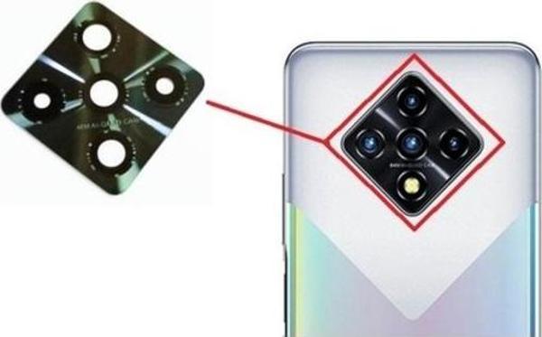 Tkgz İnfinix ZORE 8 Arka Kamera Camı Lens Yapışkanlı - Image 1