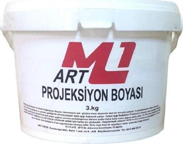 M1 Art Projeksiyon Boyası 3 Kg - Parlama Yapmaz - Image 1