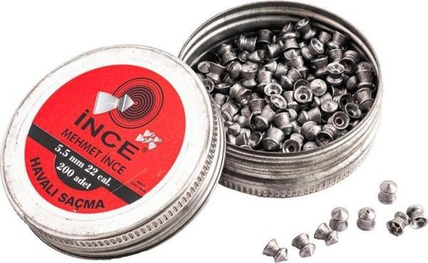 İnce Mehmet Premium 5.5 mm Havalı Saçması (200 lü) - Image 1