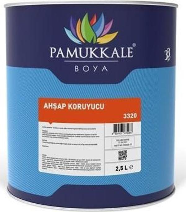 Pamukkale Ahşap Koruyucu 2.5 Lt Orman Yeşili - Image 1