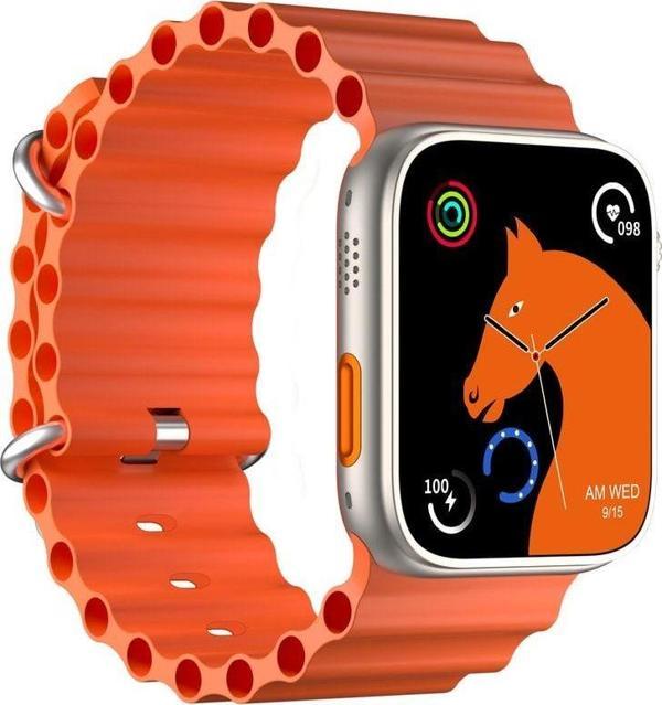 Qifit Gerçek 49Mm Hw8 Pro Ultra Max Watch 8 Ultra 2.05 Hd Ekran Kordon Kilitli - Image 1