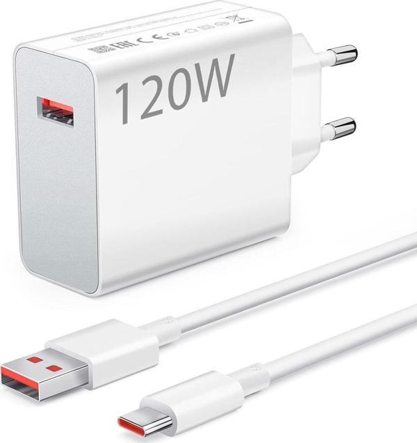 Qifit Xiaomi 120Watt "Ultra Ultra Plus Hızlı" Şarj Seti Kutu Çıkması Orj - Image 1