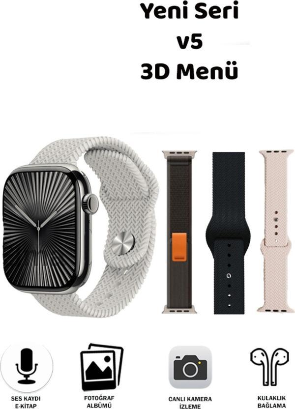 Qifit Watch 8 Hk9 Pro Max 2.02 Tam Amoled Ekran Akılı Saat 2023 Amiral Gemisi - Image 1