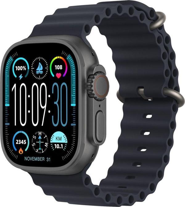 Qifit Watch 8 Ultra Gs Ultra 8 49Mm Kasa Vidalı 2.05 Tam Ekran (Alpine Kordon Hediyeli) - Image 1