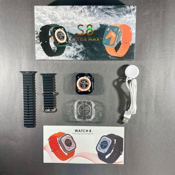 Qifit Watch 8 Ultra S8 Ultra Max + Plus Akıllı Saat Gps Aktif 2,05 Hd Ekran 49Mm Sirenli - Image 1