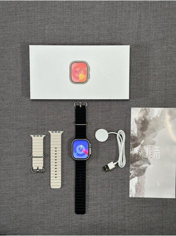 Qifit Watch 9 H12 Ultra Plus Se Aktif Pusula Oyun Modu 2024 Model 49Mm Vidalı 450Mah 2.02İnc - Image 1