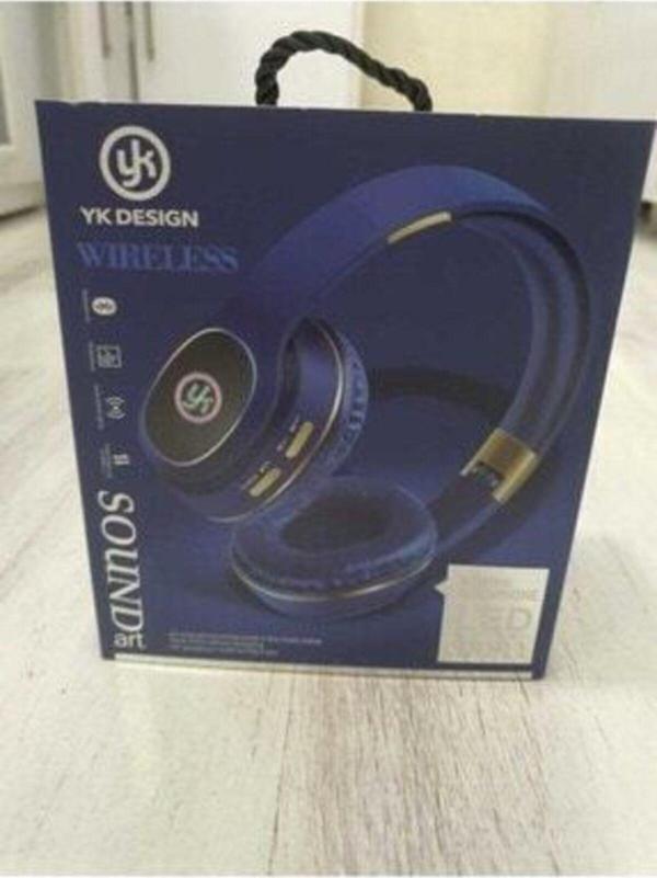 Yk Design Yk Desıng Led Işıklı Bluetooth Kulaklık Kafaüstü Wireless Ledsr8112 - Image 1