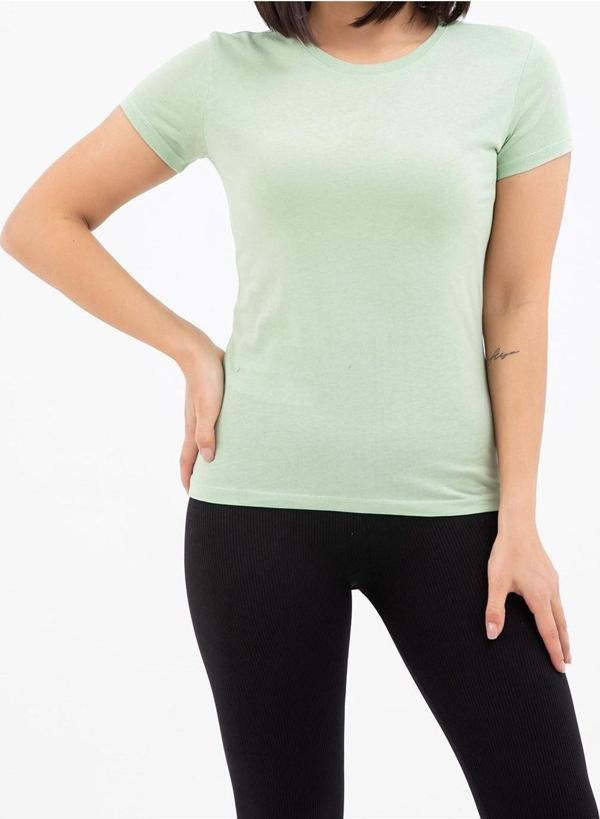 Sevgi Süs Sıfır Yaka T-Shirt - Image 1