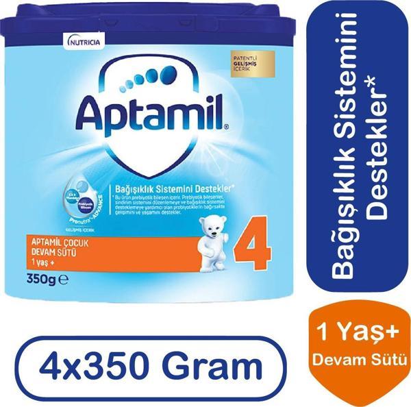 Aptamil Devam Sütü 4 Numara 350 gr 4 lü Paket - Image 1
