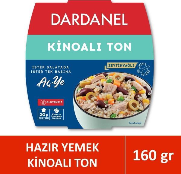 Dardanel Aç Ye Kinoalı Ton Balığı 160 gr - Image 1
