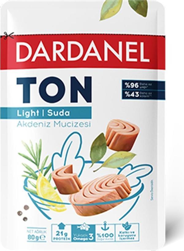 Dardanel Light Ton Balığı Poşet 80 gr - Image 1