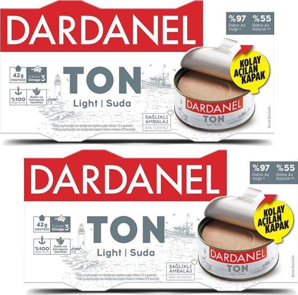 Dardanel Ligtht Ton Balığı 2x140 gr x 2 Adet - Image 1
