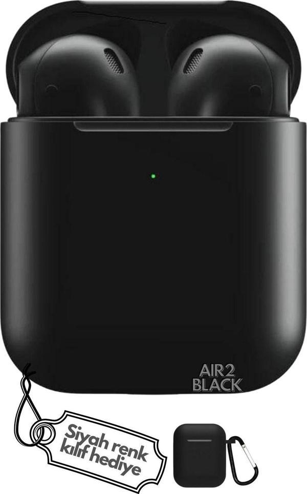 Abbruch Air Plus 2. Nesil Siyah Kablosuz Bluetooth Kulaklık Ios Android Uyumlu Hd Ses&Mikrofon Kalitesi - Image 1