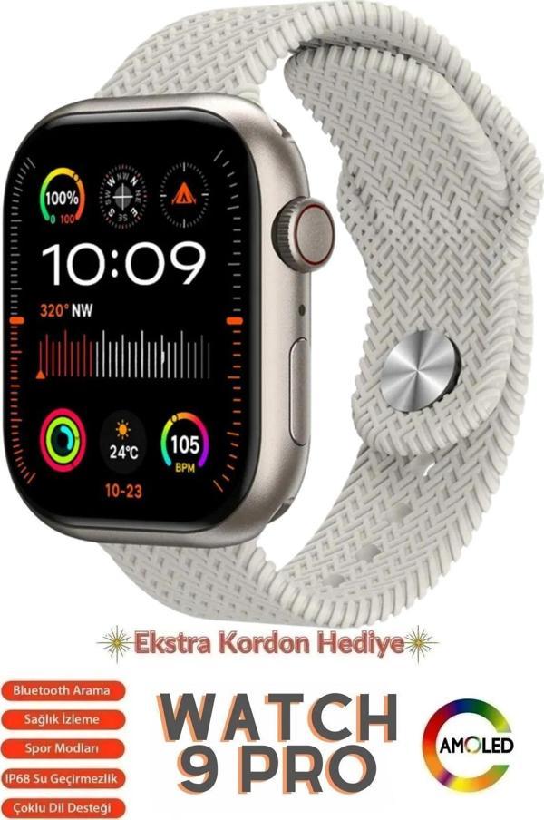 Favors Smart Watch 9 Pro Akıllı Saat 2.02 Inc Super Amoled Ekran 45 Mm I?Os Android Uyumlu - Image 1