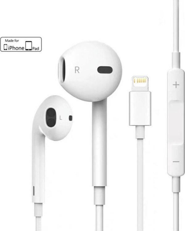 Favors Lightning Girişli Mikrofonlu Kablolu Kulaklık Stereo Ios Uyumlu Hi-Fi Ses Teknolojisi - Image 1