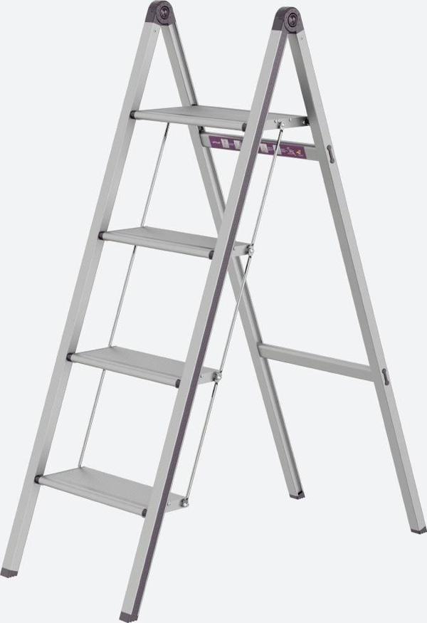 Gazzella SM UPM 244 Alüminyum 4 Basamaklı Merdiven - Image 1