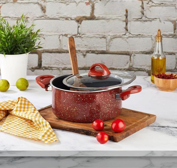 Kahramanlar Kiremit Teflon Derin Tencere 26 cm - Image 1