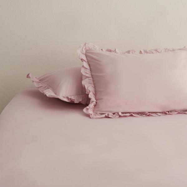 Karaca Home Basic 2'li Yastık Kılıfı Pudra - Image 1