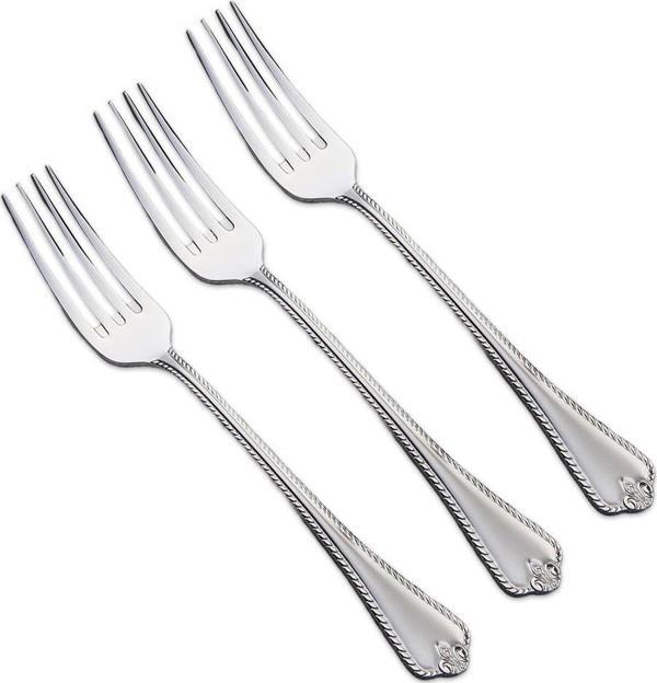 Nehir Fulya Saten 6lı Tatlı Çatal - Image 1
