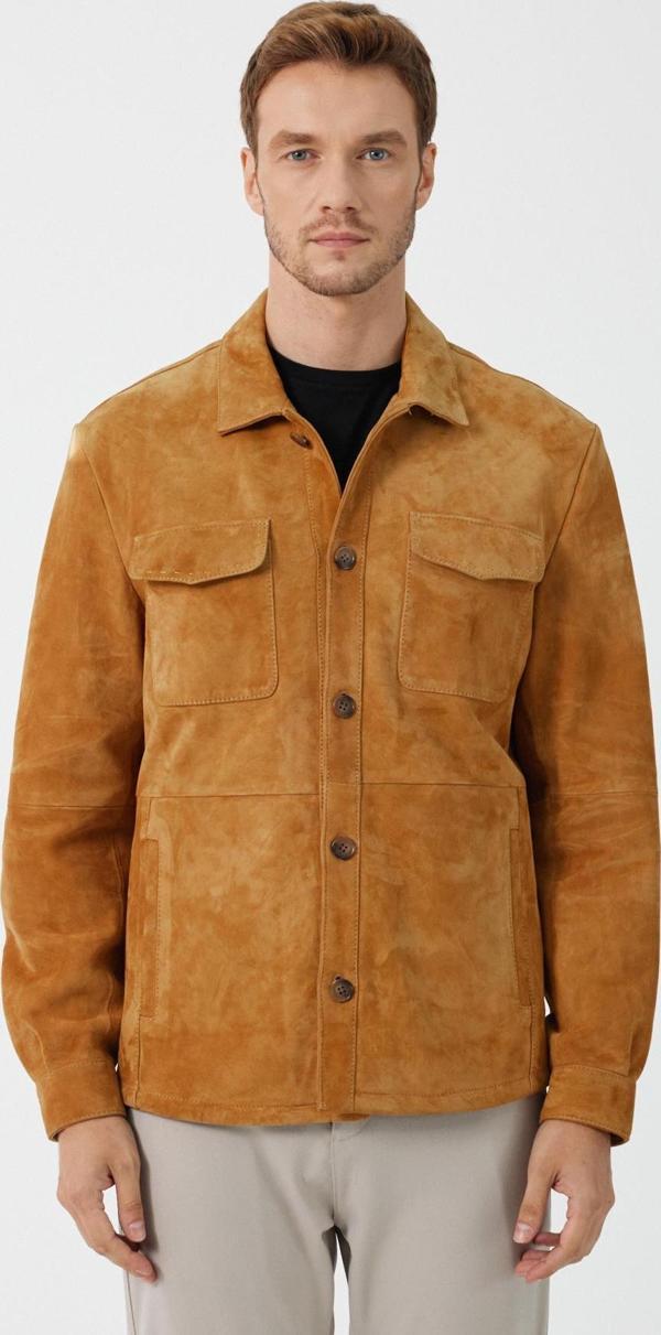 Fiorenzo Taba Nubuk Deri Gömlek  - Image 1