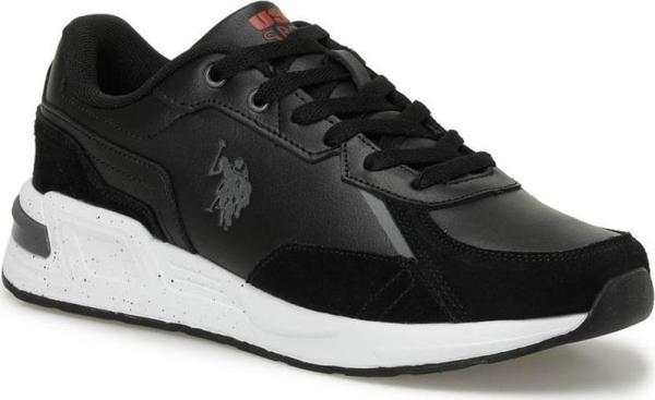 U.S.POLO ASSN PETER SU 4PR SİYAH COMFORT CASUAL ANATOMİK SPOR AYAKKABISI - Image 1