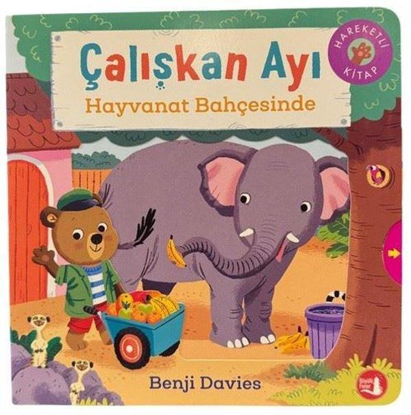Çalışkan Ayı - Hayvanat Bahçesinde - Hareketli Kitap - Büyülü Fener - Image 1