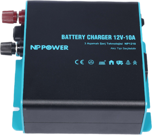 NP Power 12V 10A Akü Şarj Cihazı - Image 1