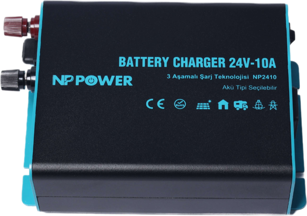 NP Power 24V 10A Akü Şarj Cihazı - Image 1