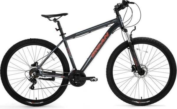 BİSAN ATLAS ERKEK DAĞ BİSİKLETİ 43CM HD 26 JANT 21 VİTES PARLAK GRİ KIRMIZI - Image 1