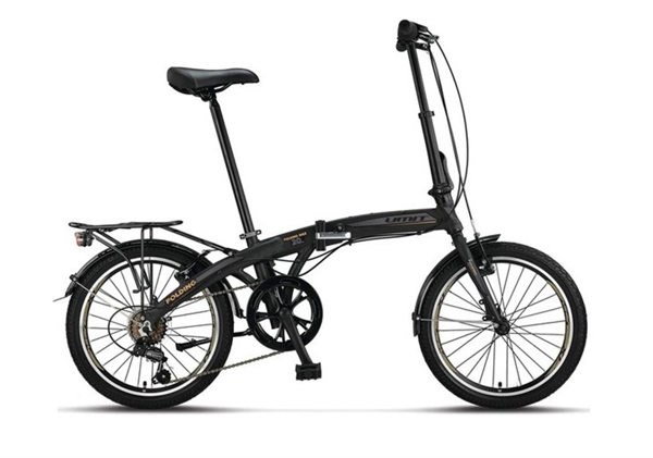 ÜMİT 2036 FOLDING KATLANIR BİSİKLET V 20 JANT 6 VİTES BLACK ANTRACİTE GOLD - Image 1