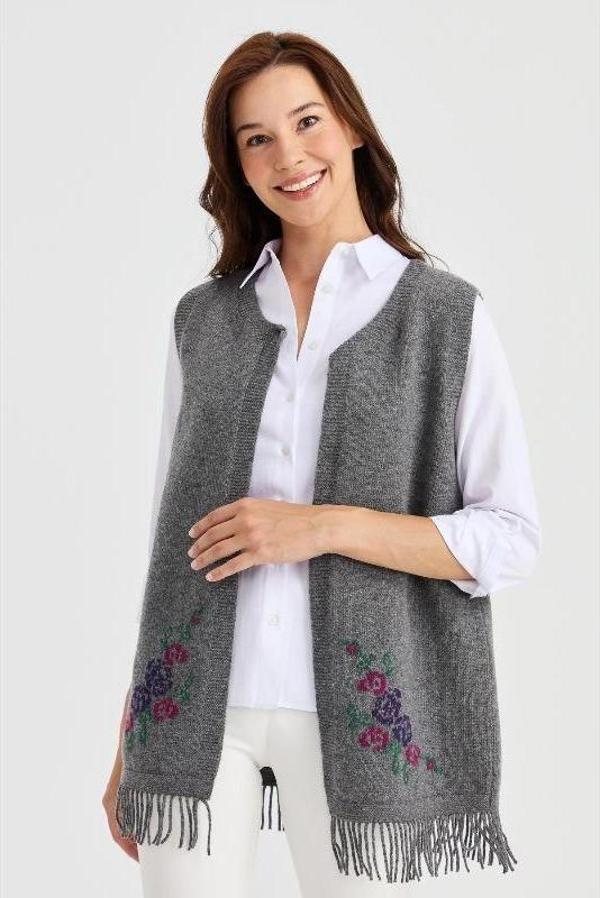 Desen Kadın Yelek - Image 1