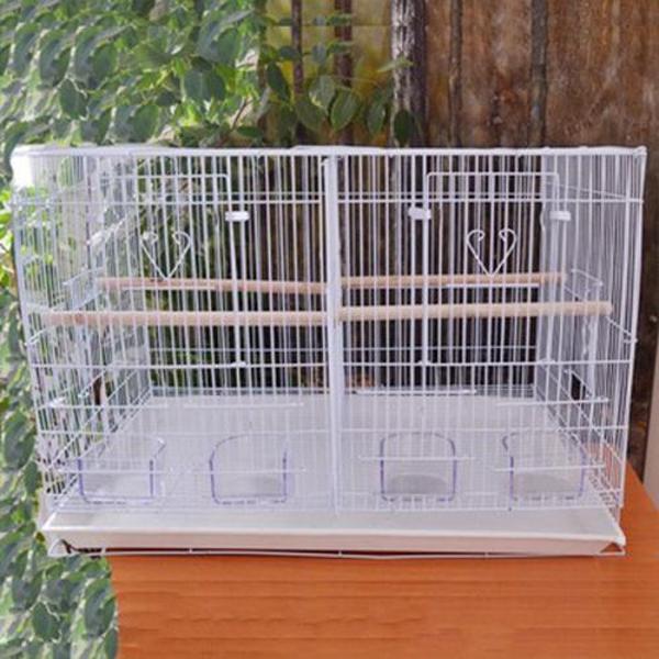 EuroGold Çift Bölmeli Kuş Kafesi 61x41x41 Cm - Image 1