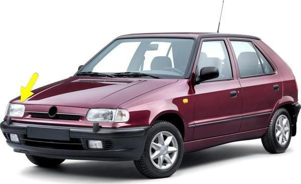 Skoda Felicia 1995-1996-1997 Sağ Ön Far 6U1941018 - Image 1